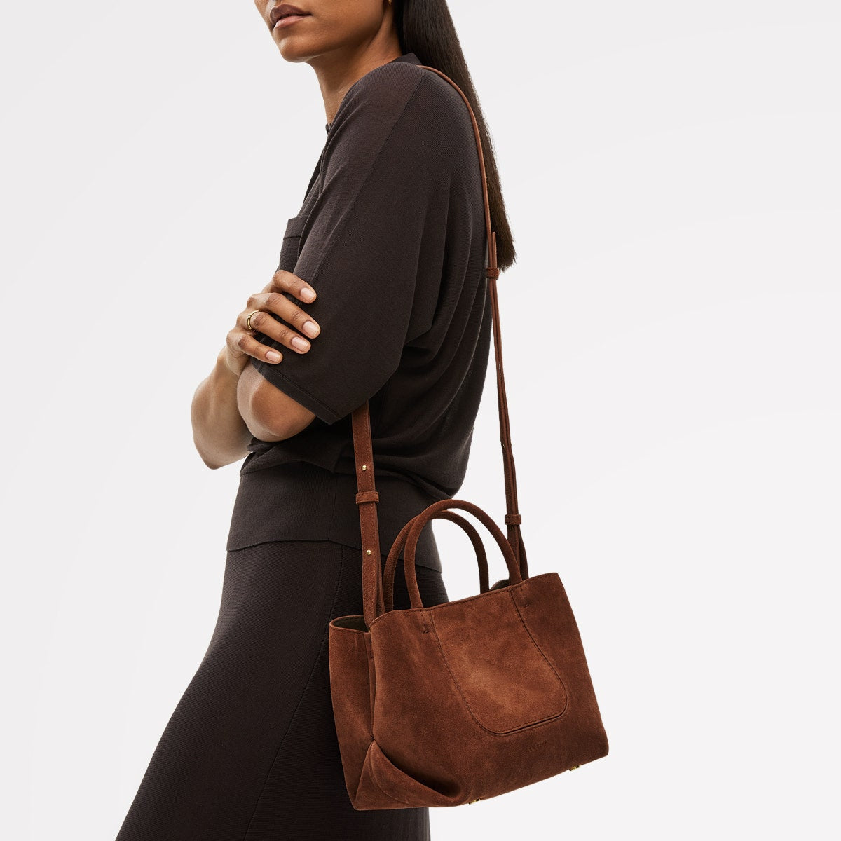 Russet Small Ziptop Grab Bag | The Compton AW25 | Radley London