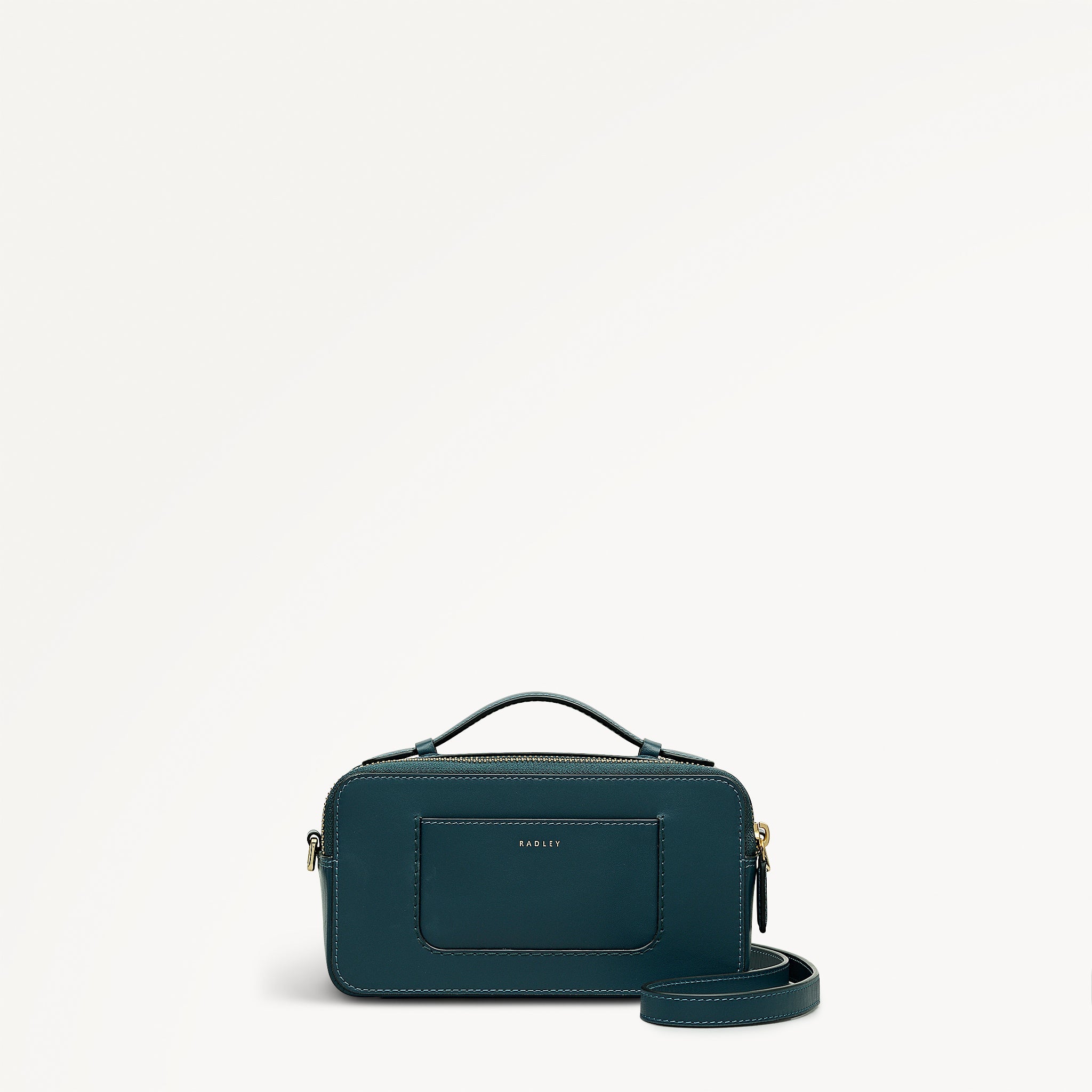 Teal Micro Zip Around Cross Body Bag | Calvert Road AW25 | Radley