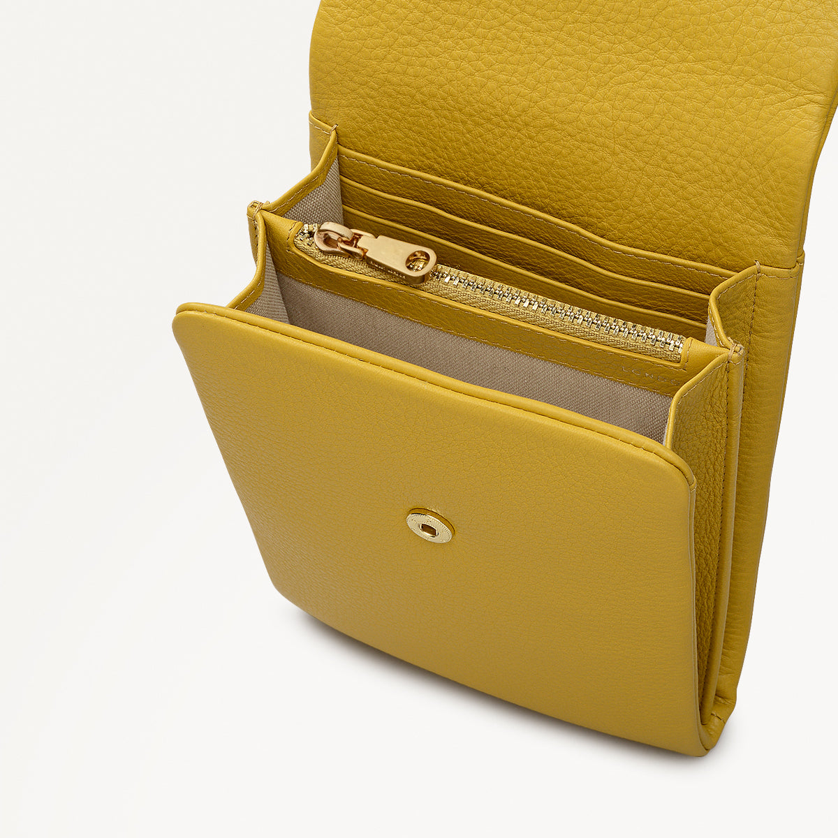 Mallow Street Medium Phone Cross Body Bag in Ochre - 112207