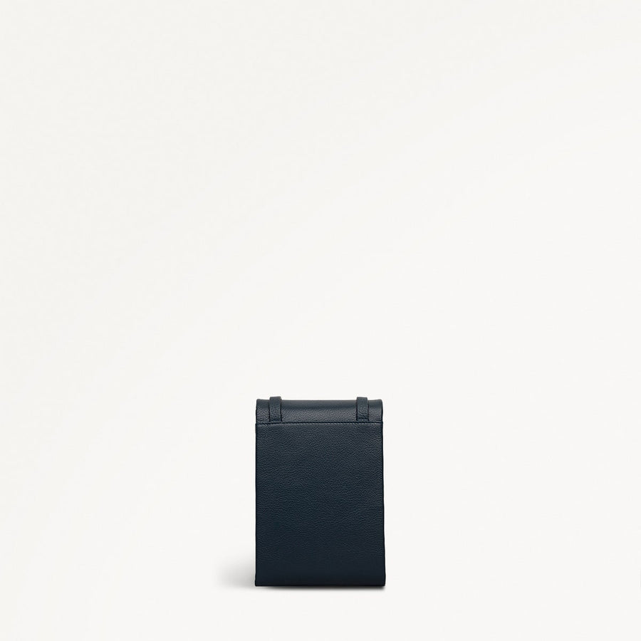 Mallow Street Leather Medium Phone Cross Body Bag in Teal - 112208