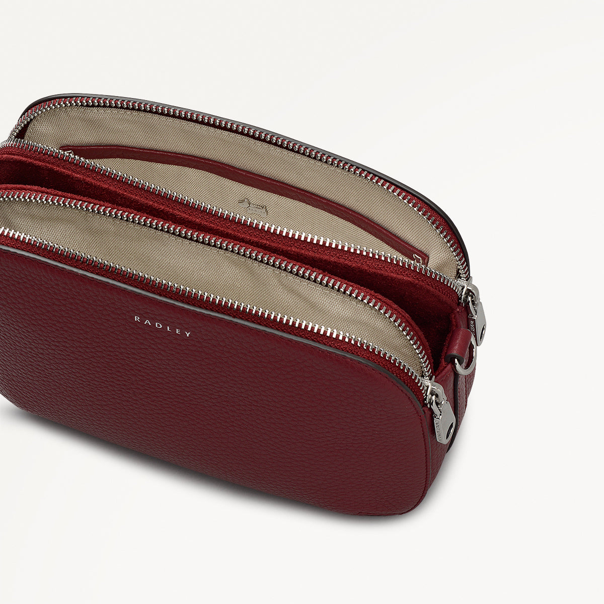 Carmine Medium Ziptop Cross Body Bag | Dukes Place AW25 | Radley