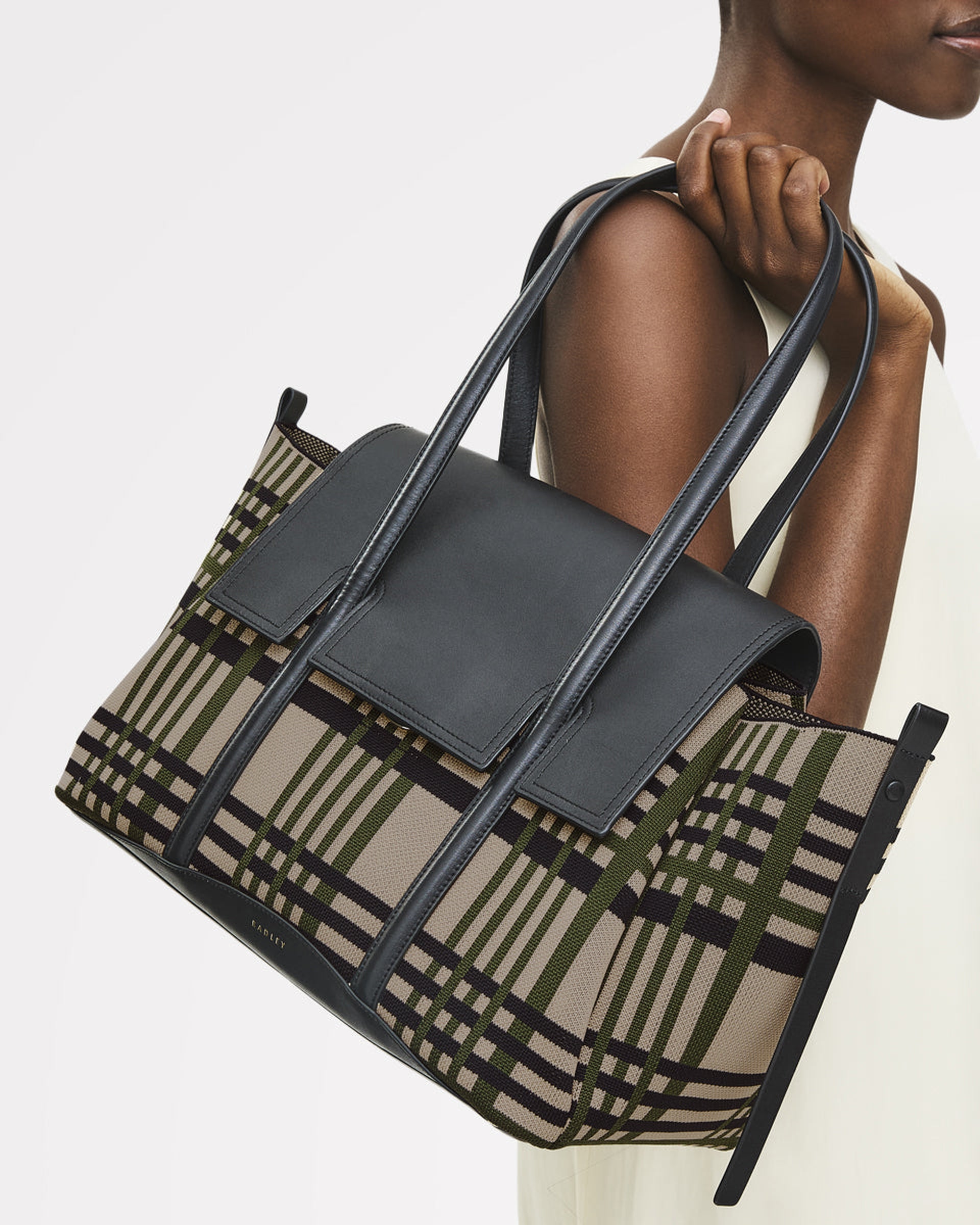 Porcini Medium Flapover Shoulder Bag | The Chancery AW25 | Radley