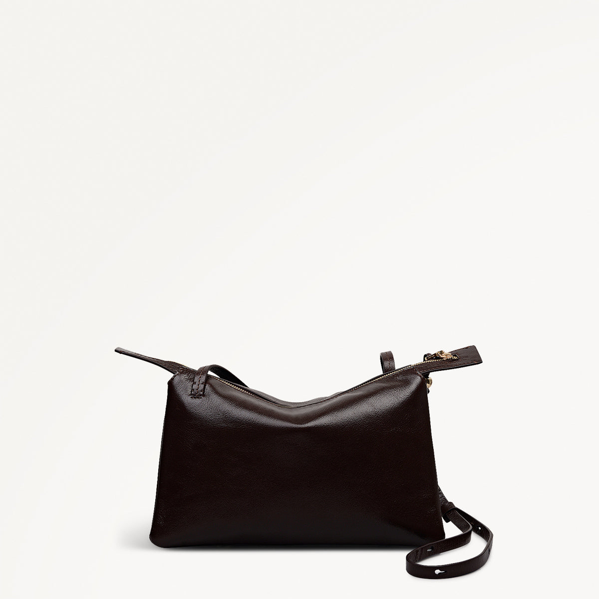Dark Oak Medium Ziptop Cross Body Bag | The Romilly AW25 | Radley
