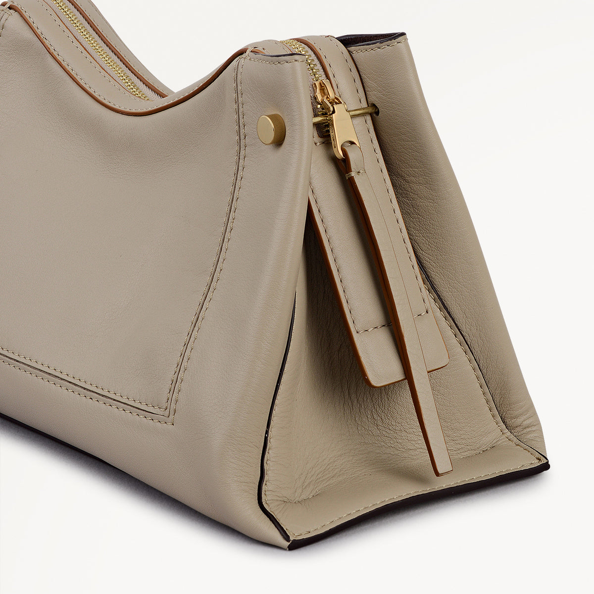 Porcini Medium Ziptop Shoulder Bag | Hope Gardens AW25 | Radley London