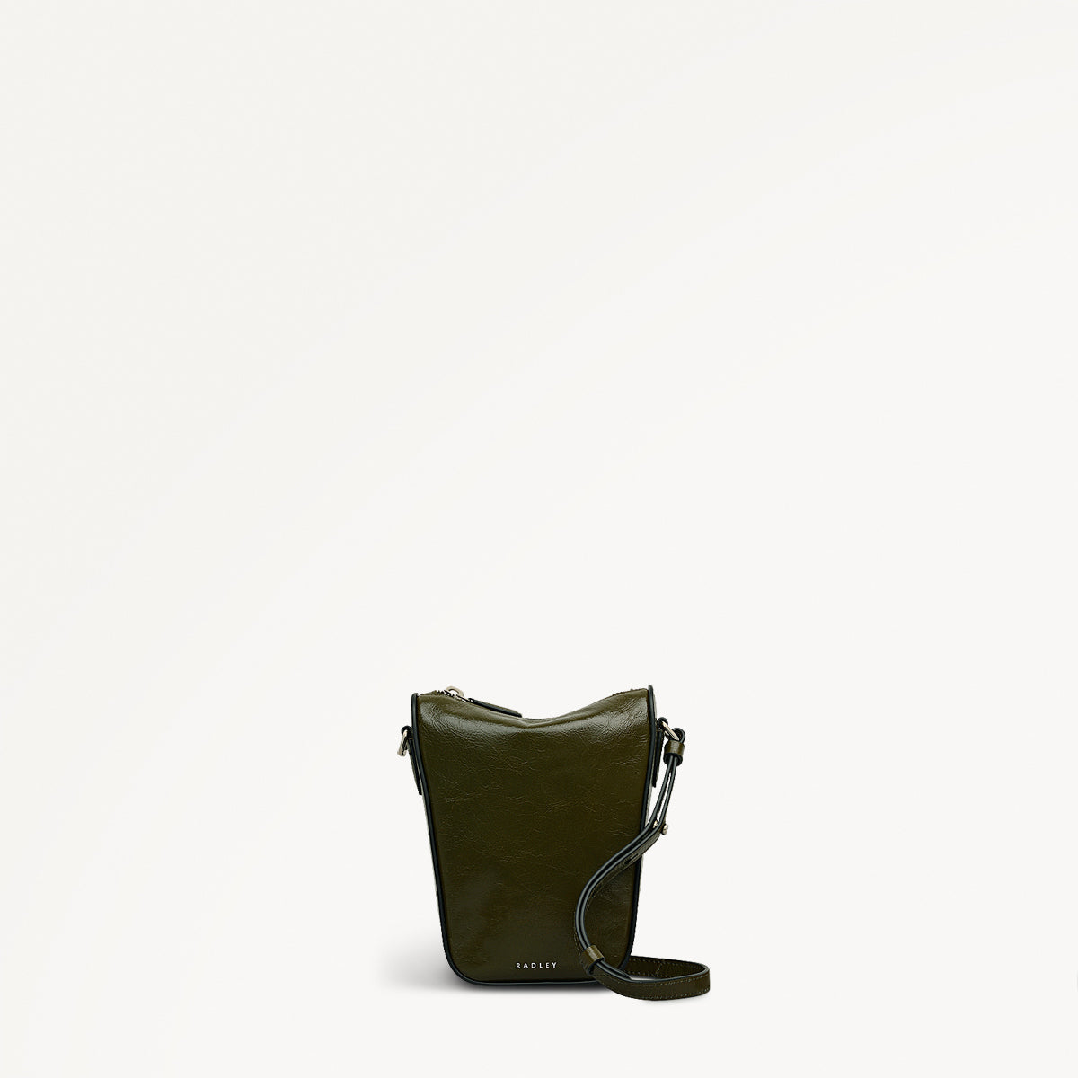 Oak Street Leather Medium Phone Cross Body Bag in Pine Needle - 112293