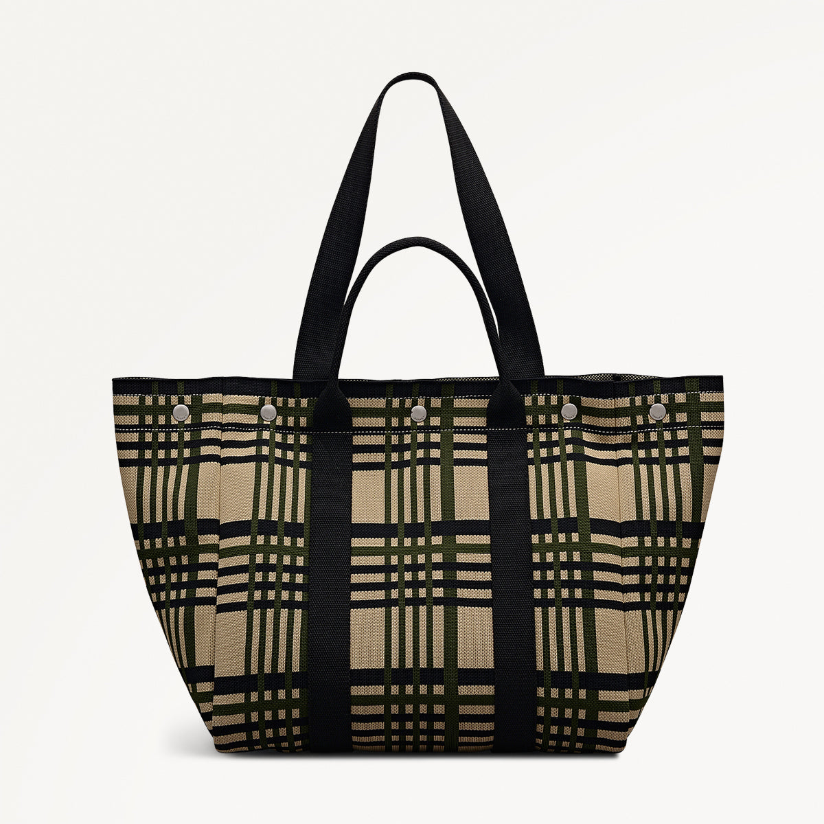 Hadleigh Place Fabric Large Open Top Tote Bag in Porcini - 112294