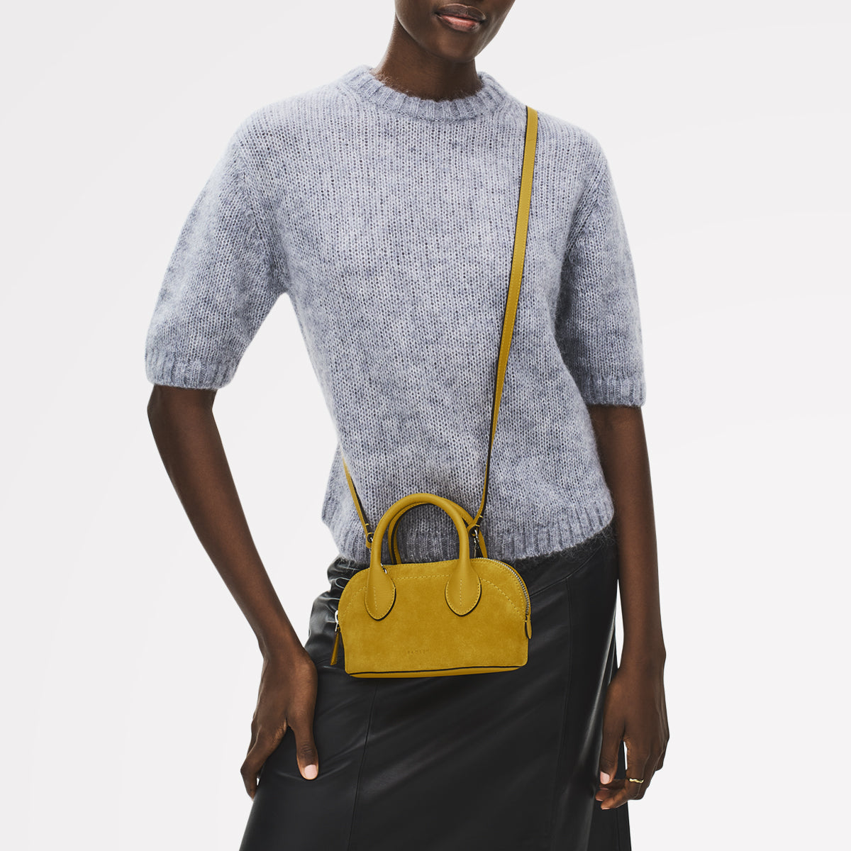 Ochre Micro Ziptop Grab Bag | The Muriel AW25 | Radley London