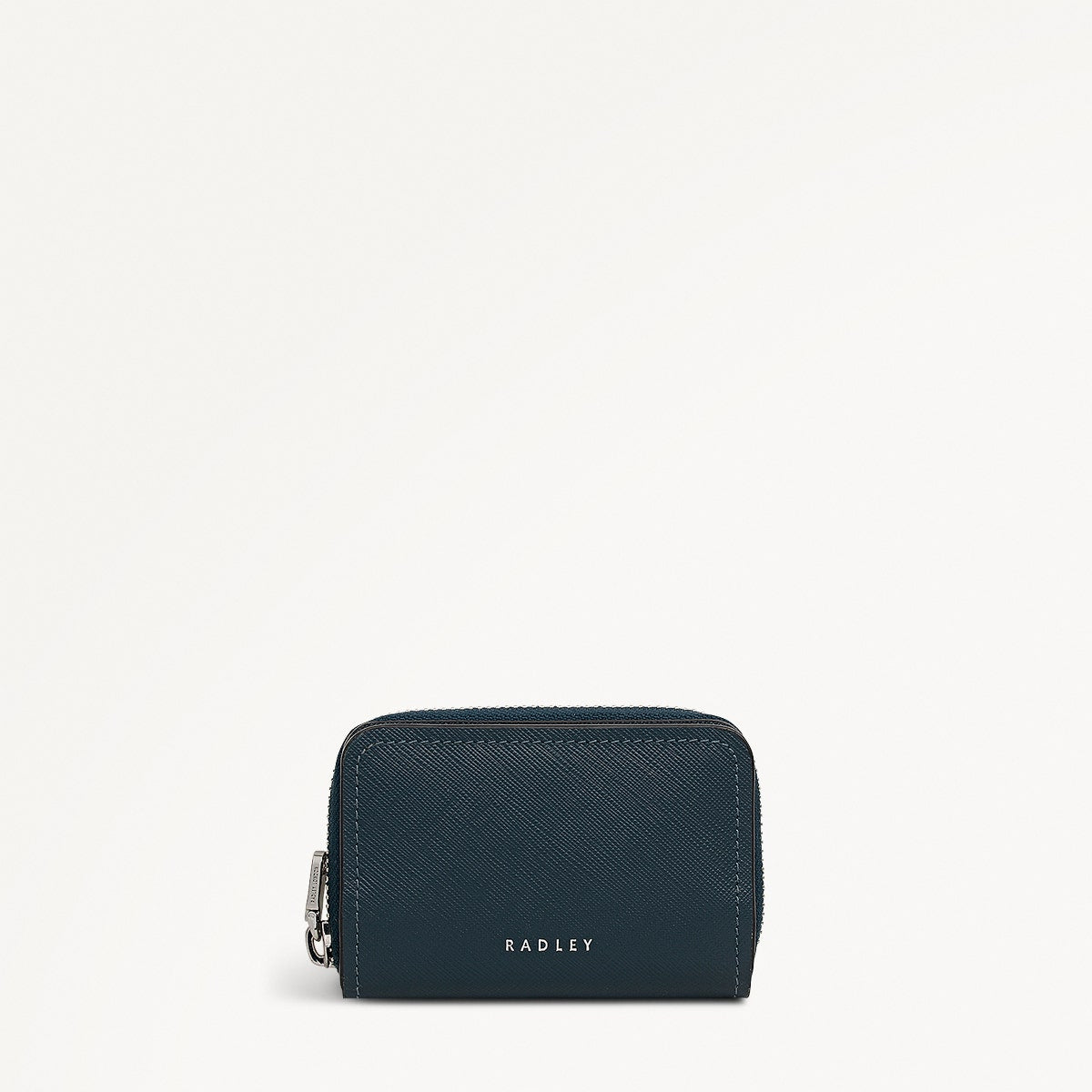 Beech Row Small Zip Around Wallet in Teal - 112333