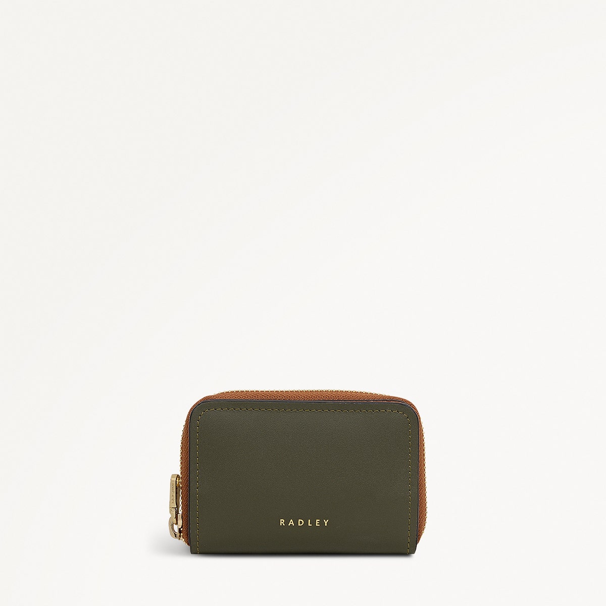 Beech Row Small Zip Around Wallet in Pine Needle - 112336