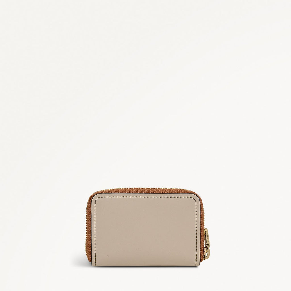 Beech Row Small Zip Around Wallet in Pine Needle - 112336
