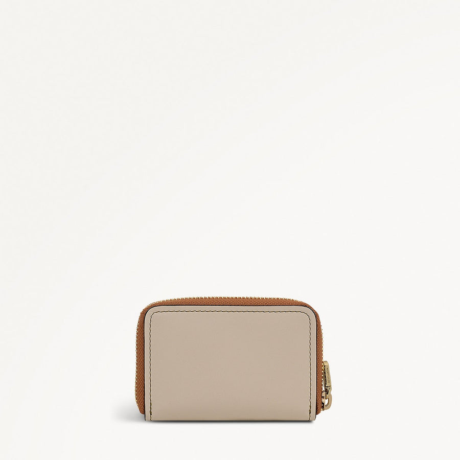 Beech Row Small Zip Around Wallet in Pine Needle - 112336