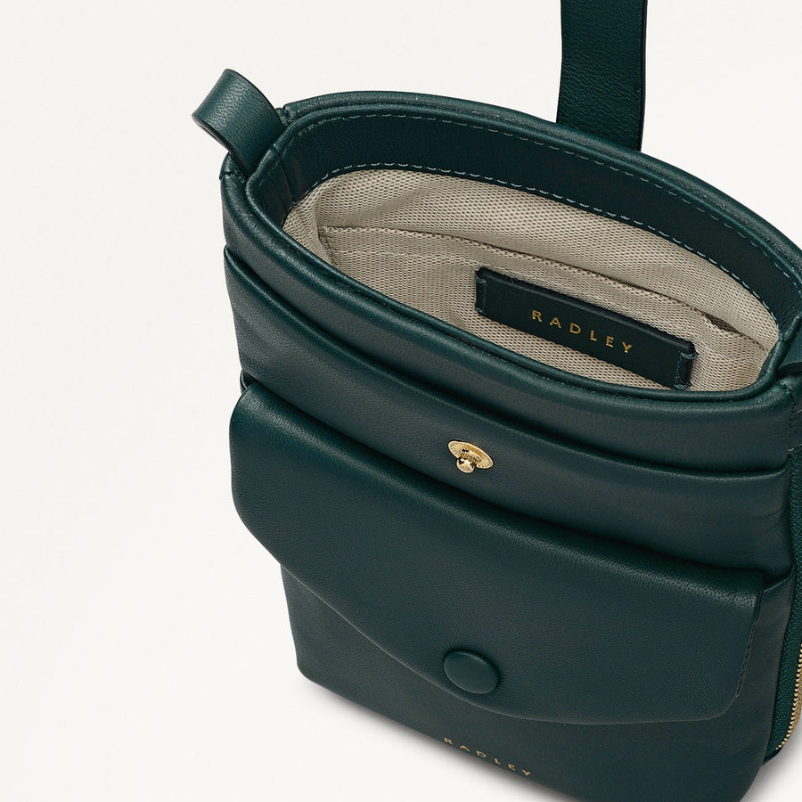 Mallow Street Medium Phone Cross Body Bag in Dark Teal - 112340