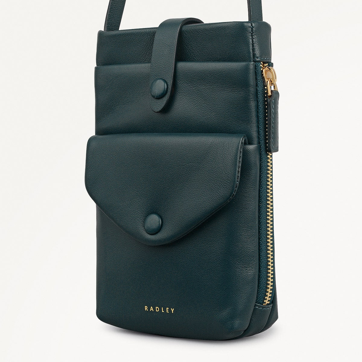 Mallow Street Medium Phone Cross Body Bag in Dark Teal - 112340