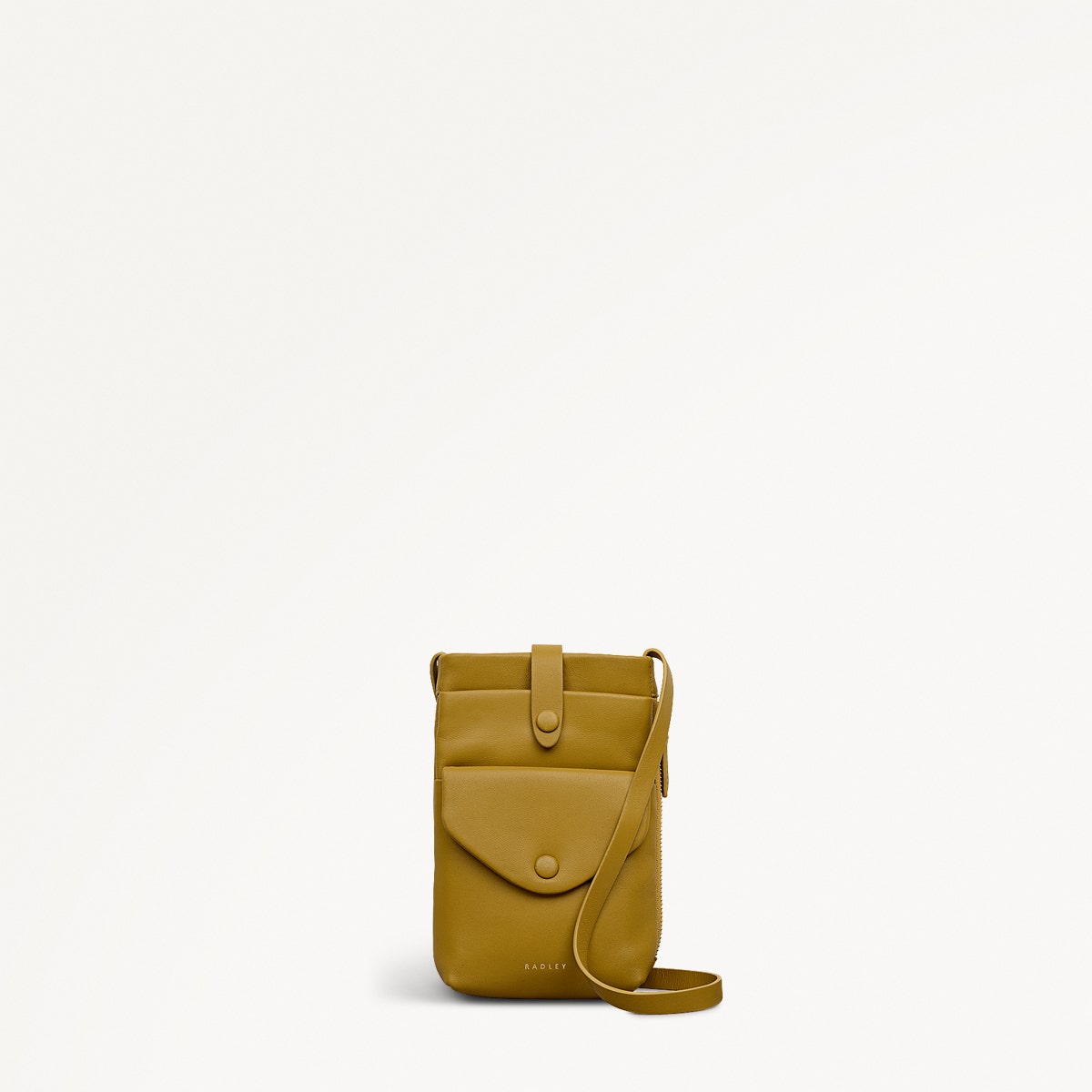 Mallow Street Medium Phone Cross Body Bag in Ochre - 112342
