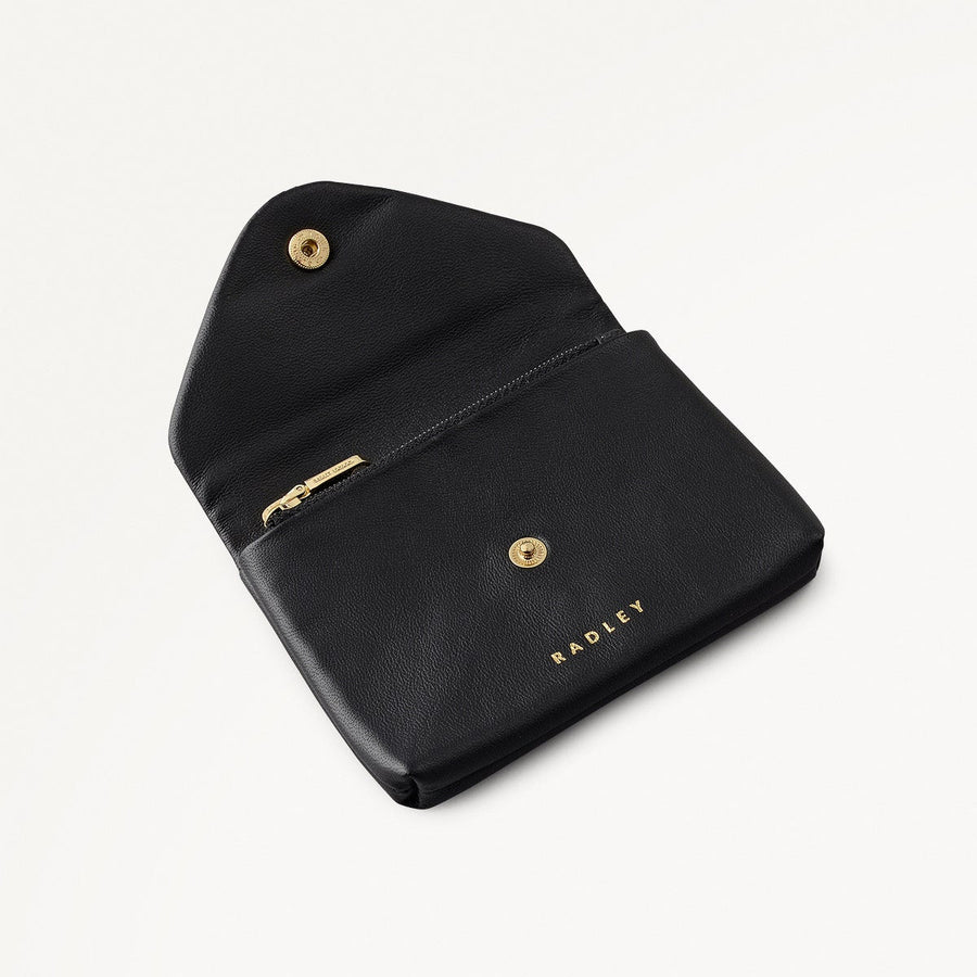 Mallow Street Small Ziptop Coin Purse in Black - 112343