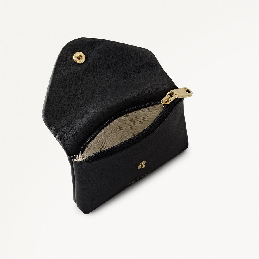 Mallow Street Small Ziptop Coin Purse in Black - 112343