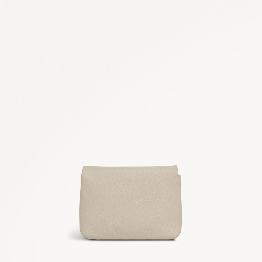 Mallow Street Small Ziptop Coin Purse in Snow - 112345