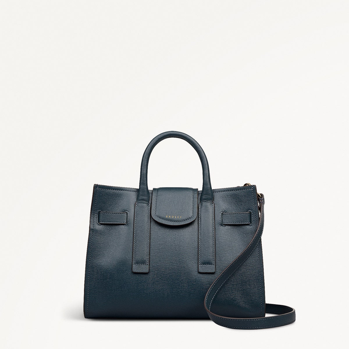 St Pancras Lane Small Open Top Grab Bag in Teal - 112400