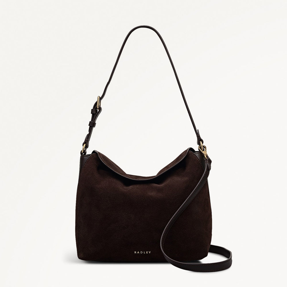 City Road - Suede Medium Flapover Grab Bag - OHE22703