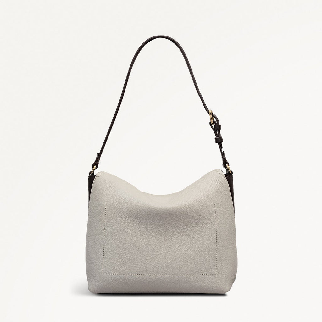 City Road - Colourblock Medium Flapover Grab in Snow - 112413