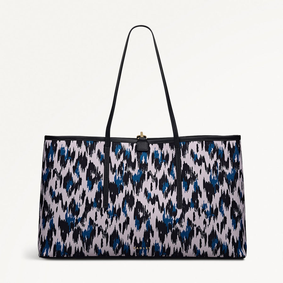 Addison Abstract - Responsible Large Open Top Tote Bag - OHE17601