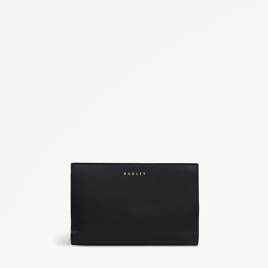 Heritage Radley - Protect Leather Medium Bifold Wallet in Black - 112429