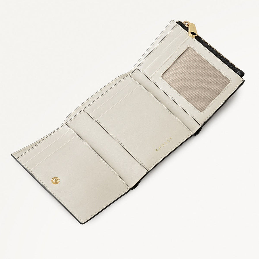 Heritage Radley - Protect Leather Small Trifold Wallet in Black - 112430