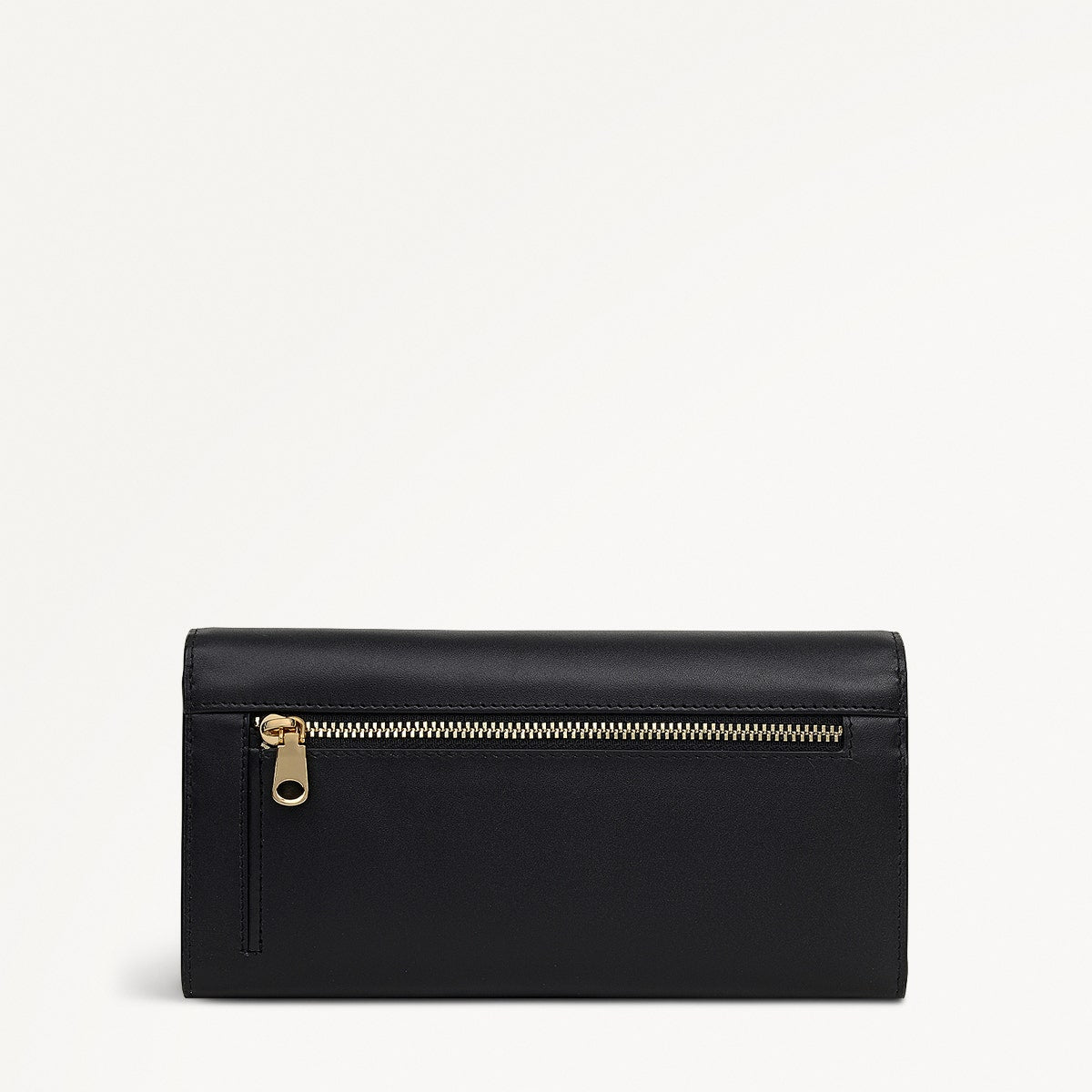 Heritage Radley - Protect Leather Large Flapover Wallet in Black - 112431