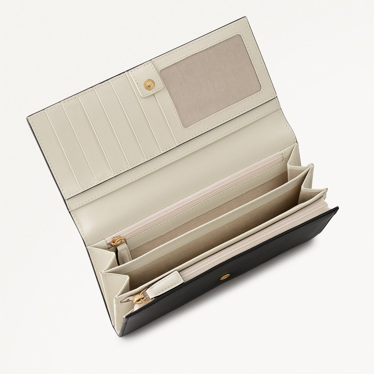 Heritage Radley - Protect Leather Extra Large Flapover Wallet in Black - 112432