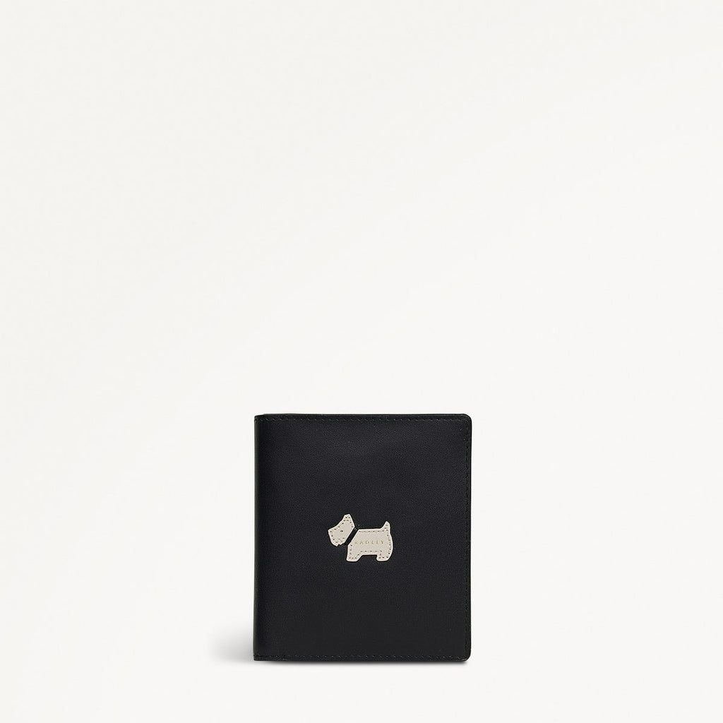 Heritage Radley - Protect Leather Small Bifold Card Holder in Black - 112433