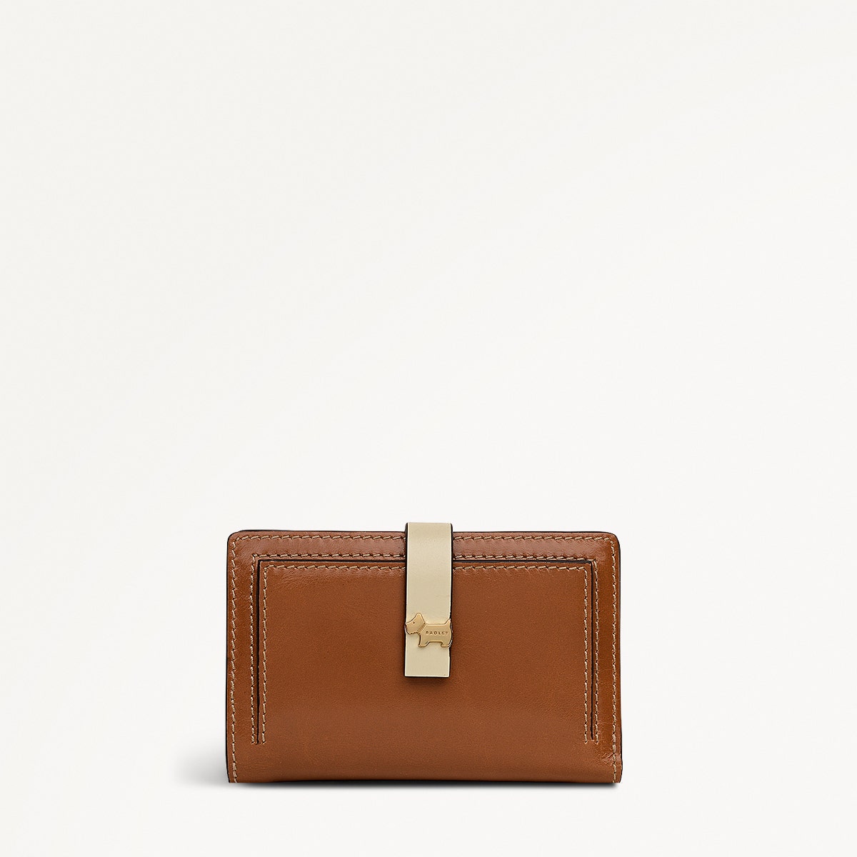 Newick Road Leather Medium Bifold Wallet in Toffee - 112441