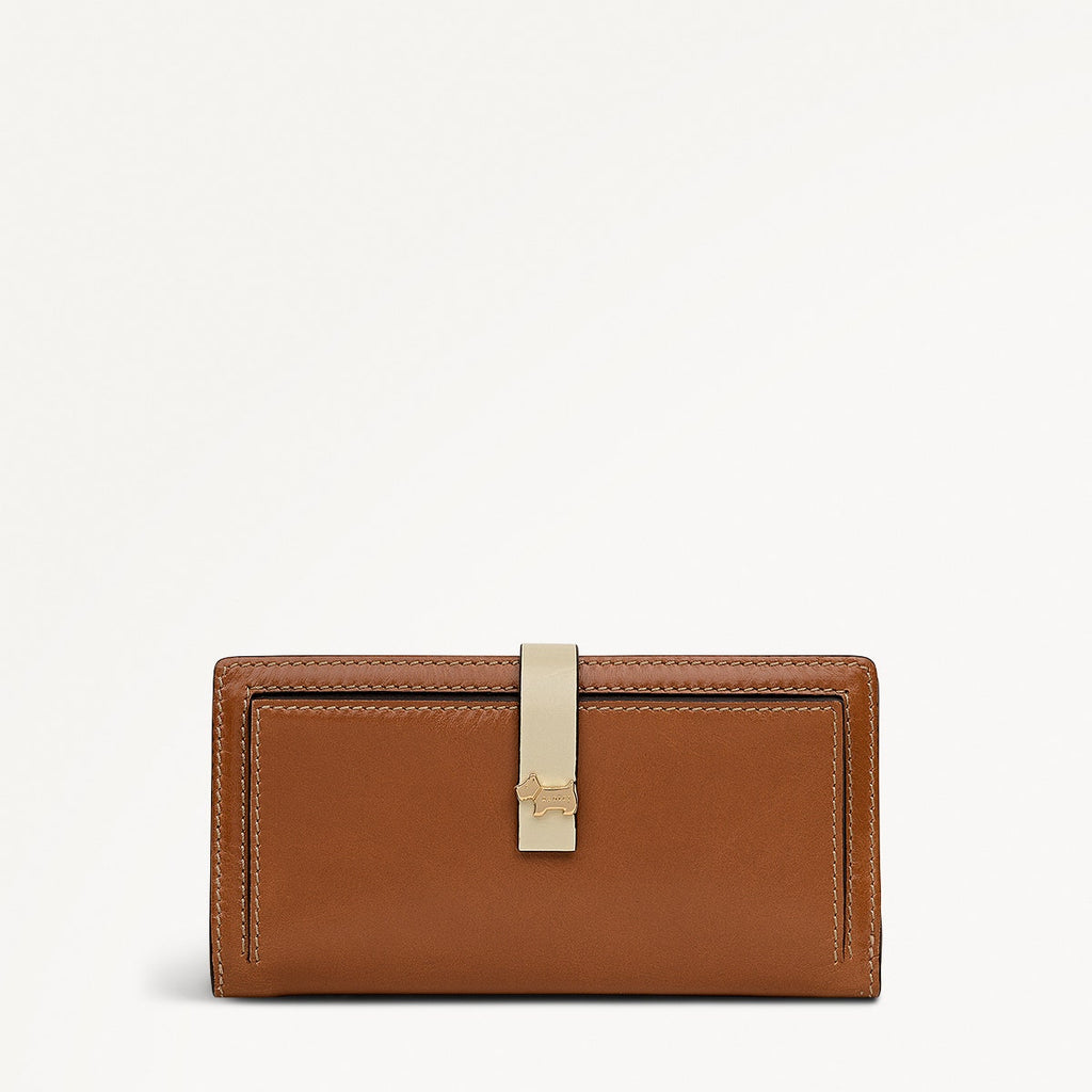 Newick Road Leather Large Bifold Wallet in Toffee - 112442