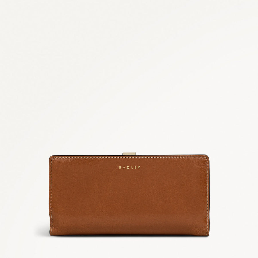 Newick Road Leather Large Bifold Wallet in Toffee - 112442