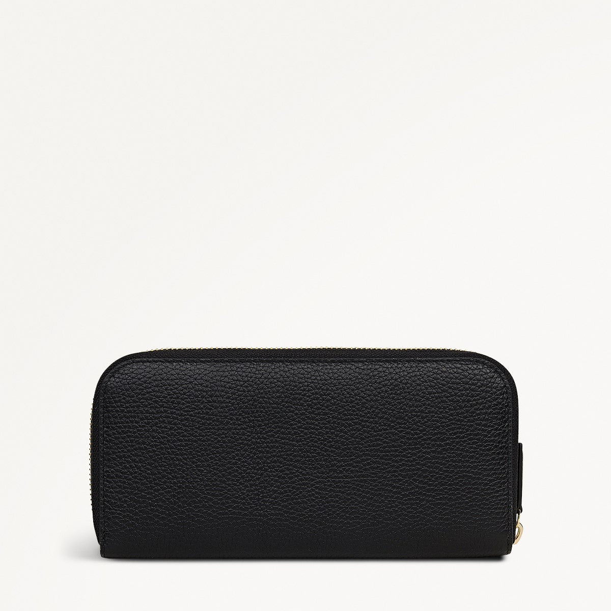 Floribunda Leather Large Zip Around Wallet in Black - 112444