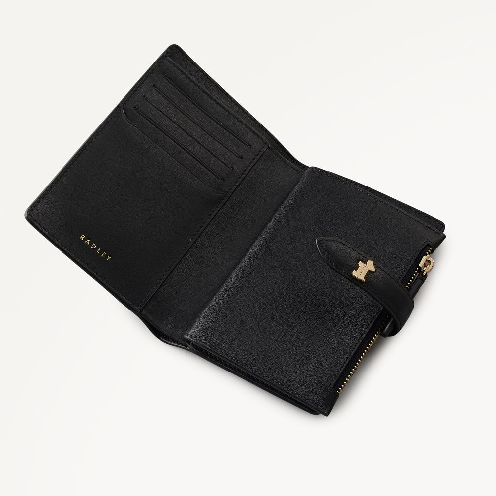 Willis Street Medium Boxed Purse in Black - 112456