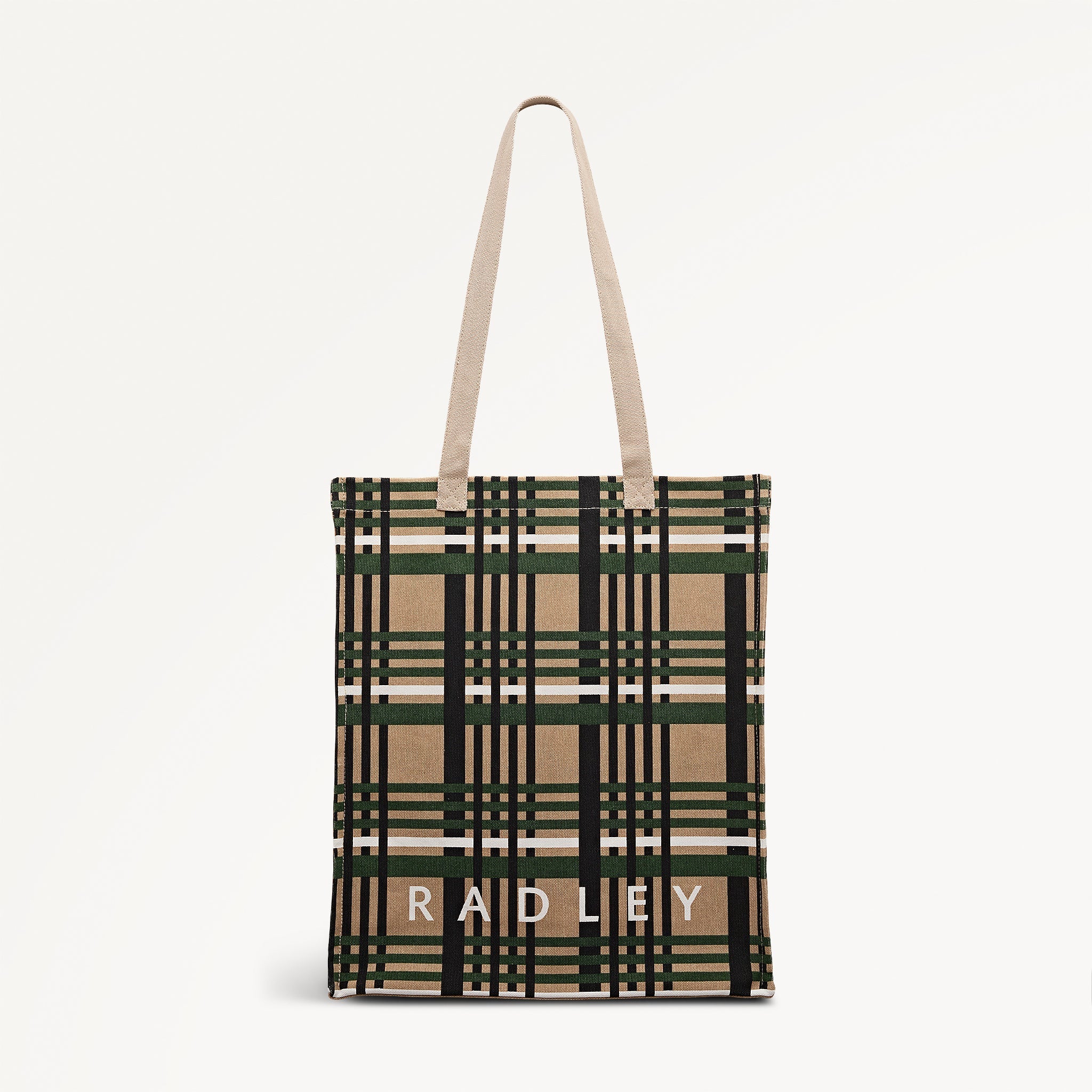 Check Medium Open Top Tote - RCE117100