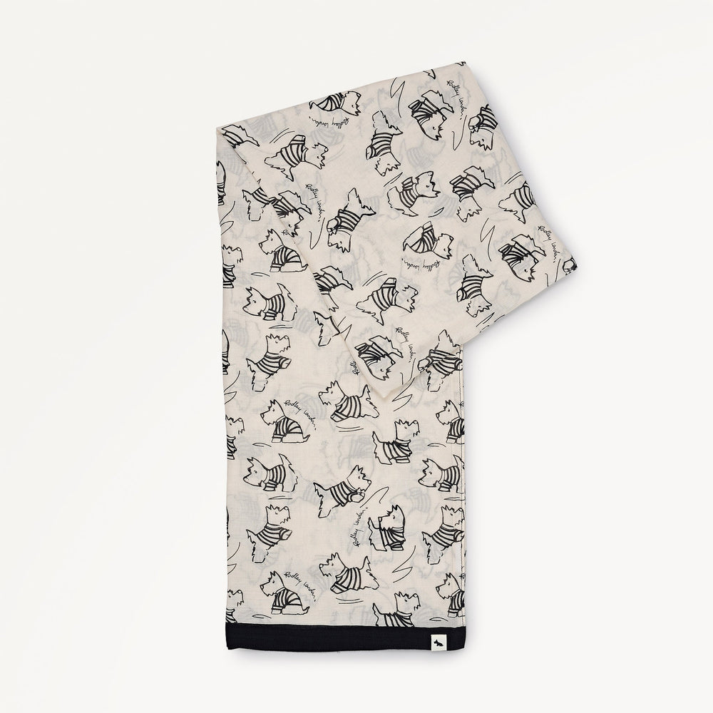 Sketchy Dog Scarf - RWE10101