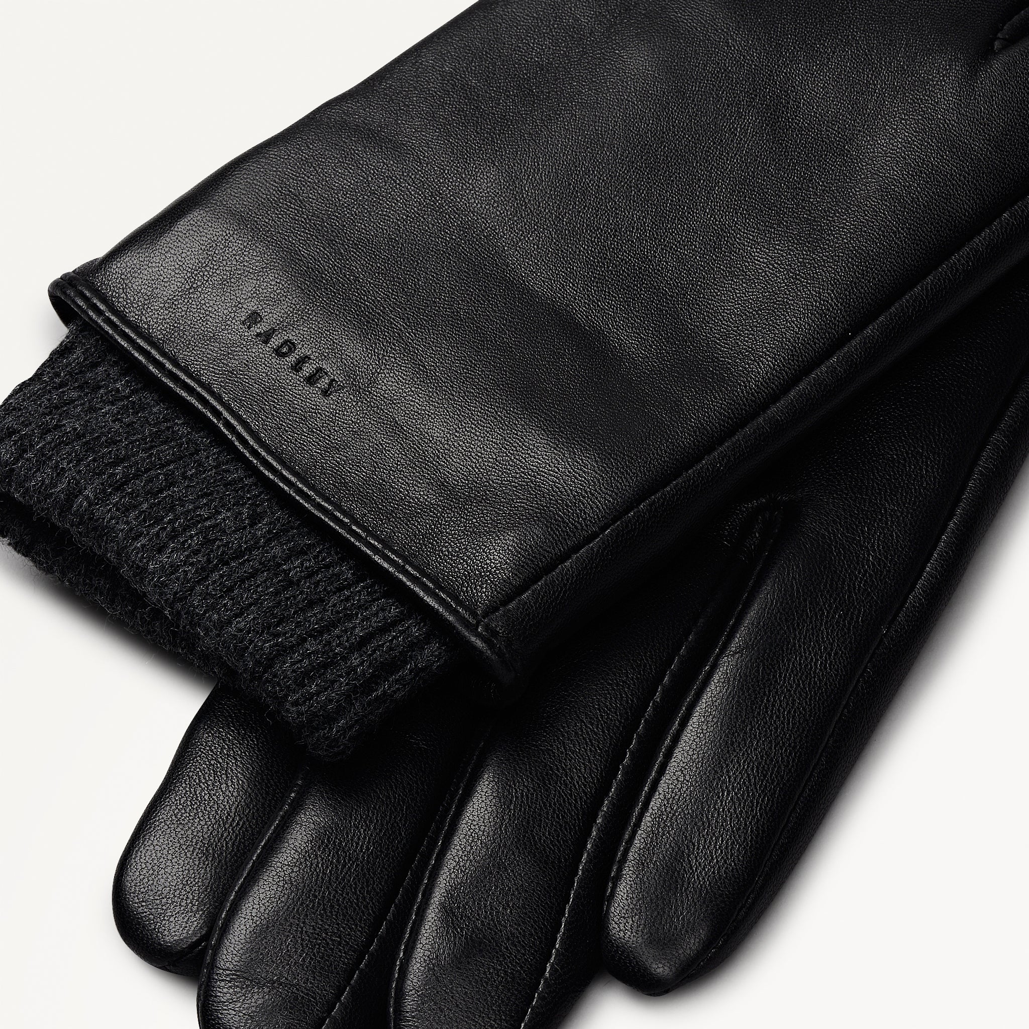 Finlay Street Leather Gloves Black - 112511