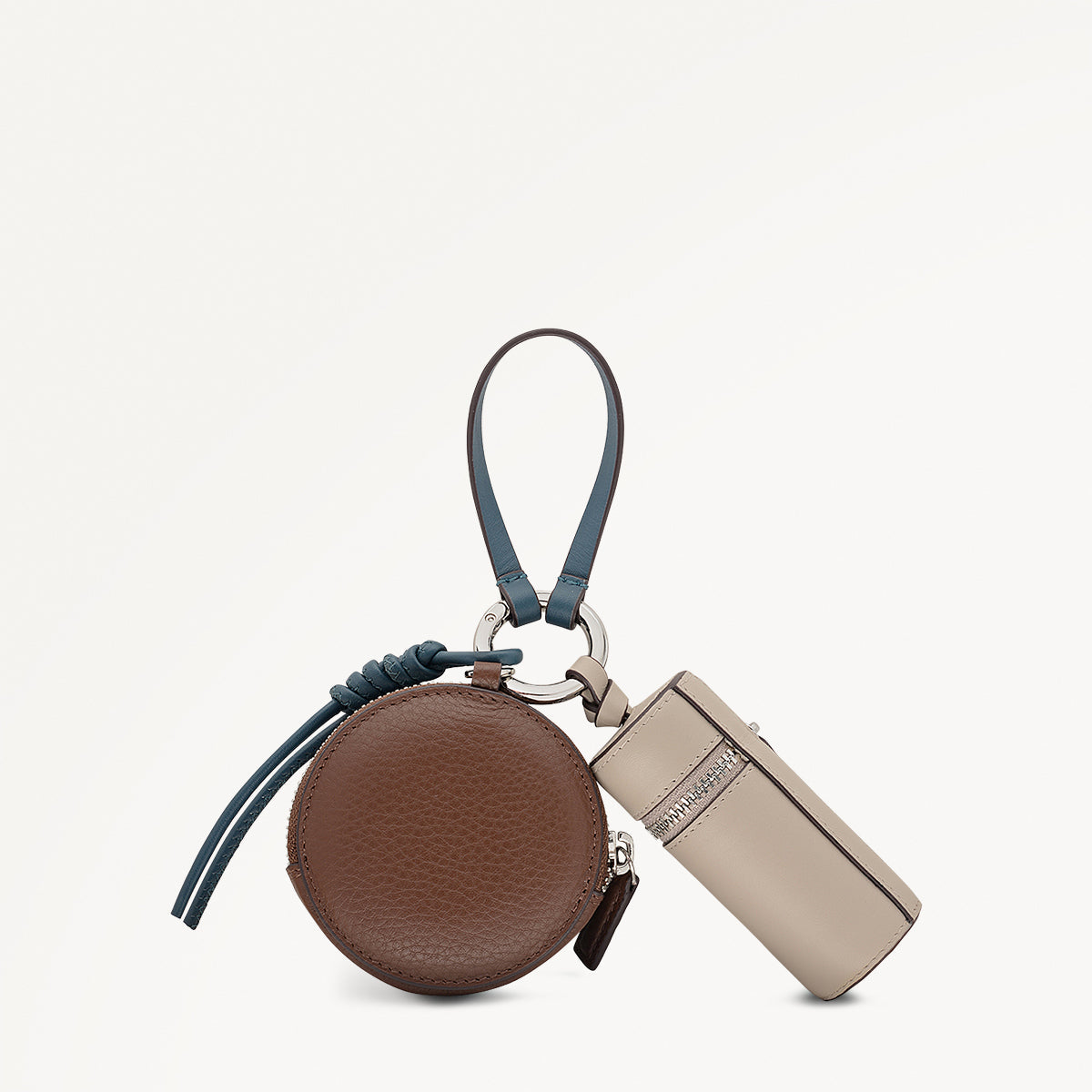 NICHOLAS ROAD SMALL MULTI-COMPARTMENT POUCH TEAL