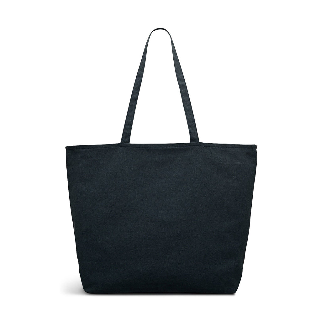 Floribunda Fabric Large Ziptop Tote in Teal - 112523