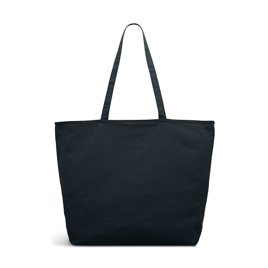 Floribunda Fabric Large Ziptop Tote in Teal - 112523