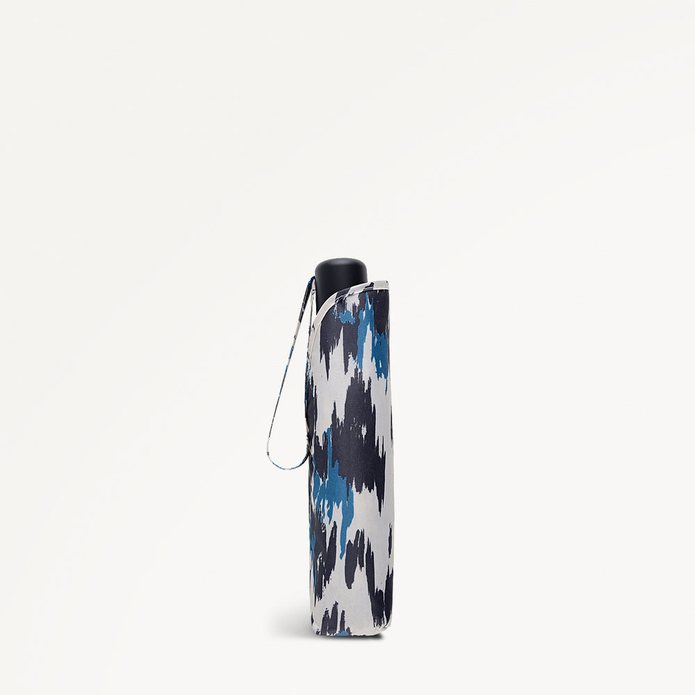 Abstract Animal Fabric Superlite Responsible Umbrella in Chalk - 112525