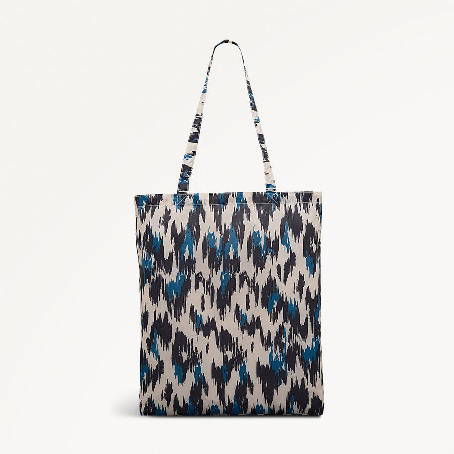 Abstract Animal Fabric Responsible Foldaway in Chalk - 112526