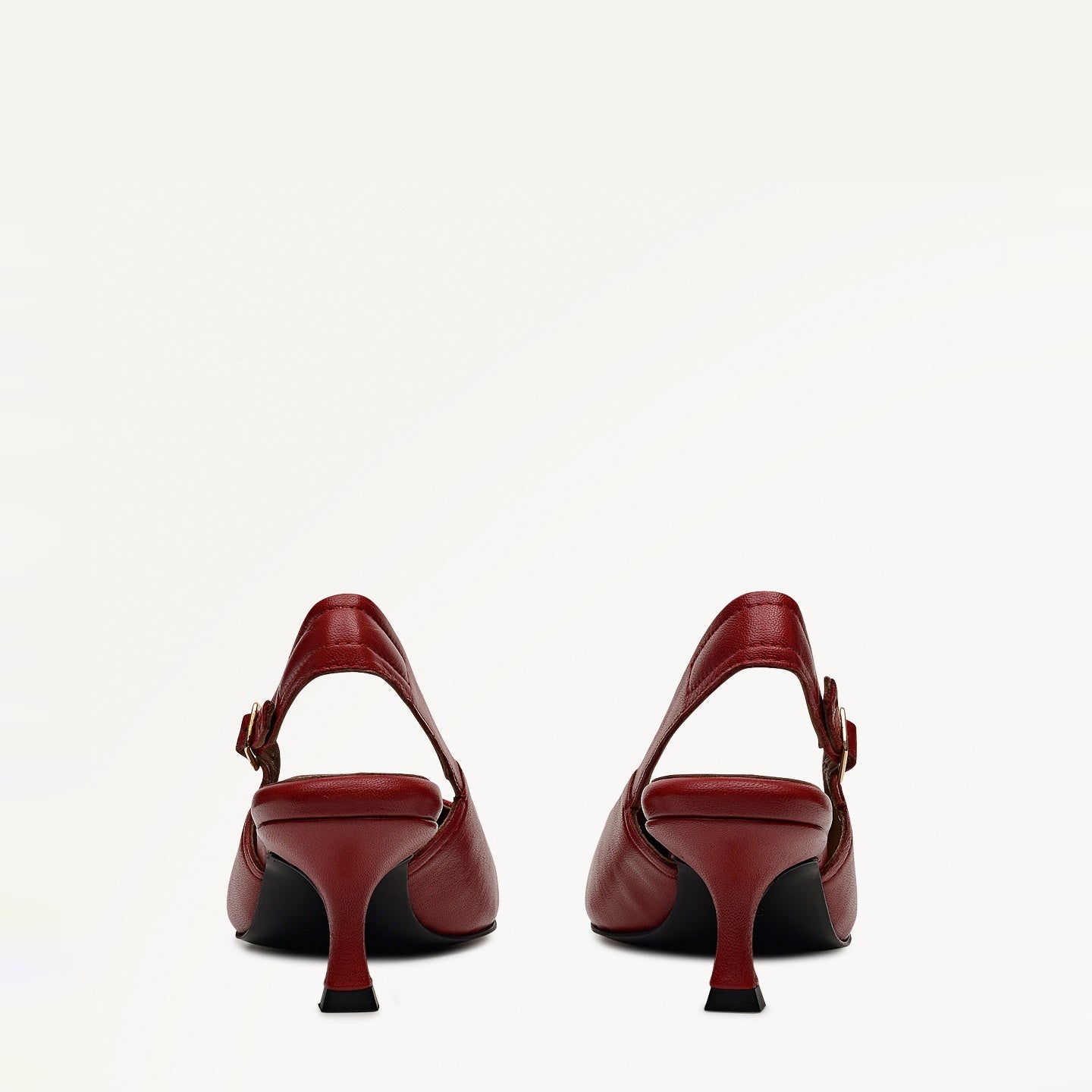 Devonshire Street Point Kitten Slingback Fire Red - 112534