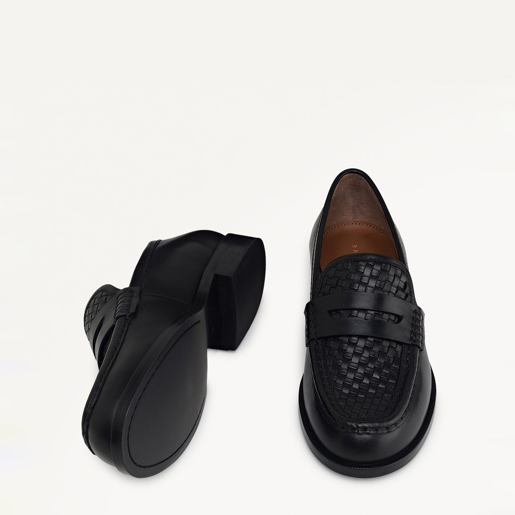 Threadneedle Row Weave Classic Loafer Black - 112535