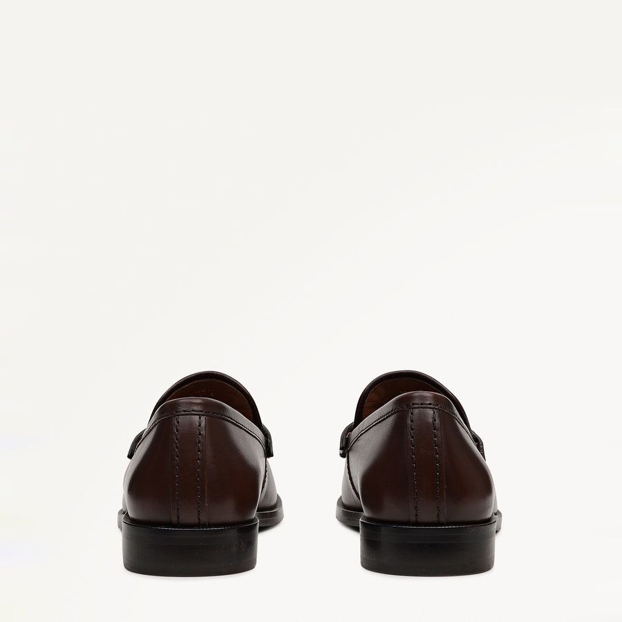 Threadneedle Row Weave Classic Loafer Chocolate - 112536