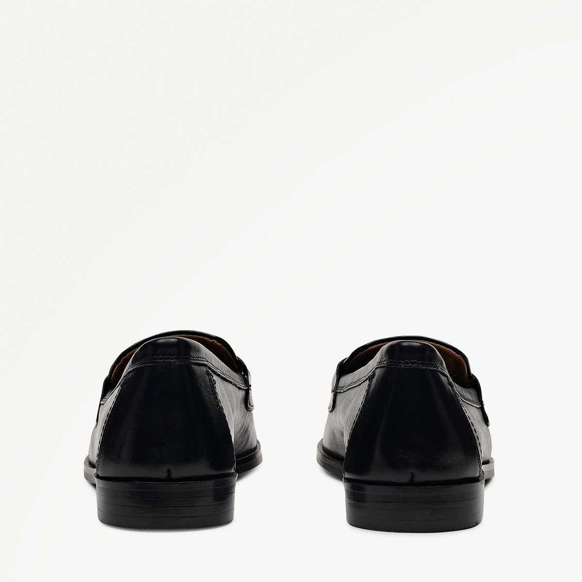 Stockton Row Trim Square Toe Loafer Black - 112537
