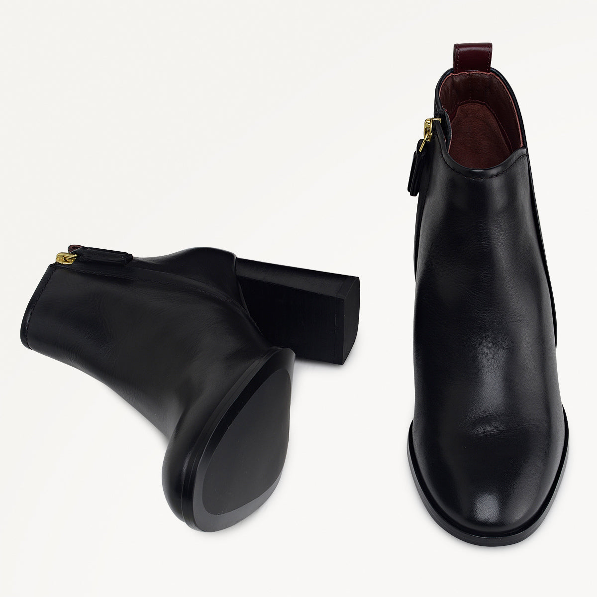 Tulip Walk Curve Bootie Black - 112540