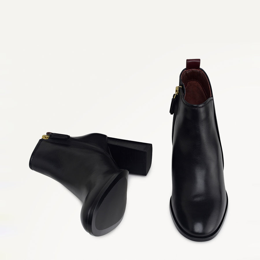 Tulip Walk Curve Bootie Black - 112540