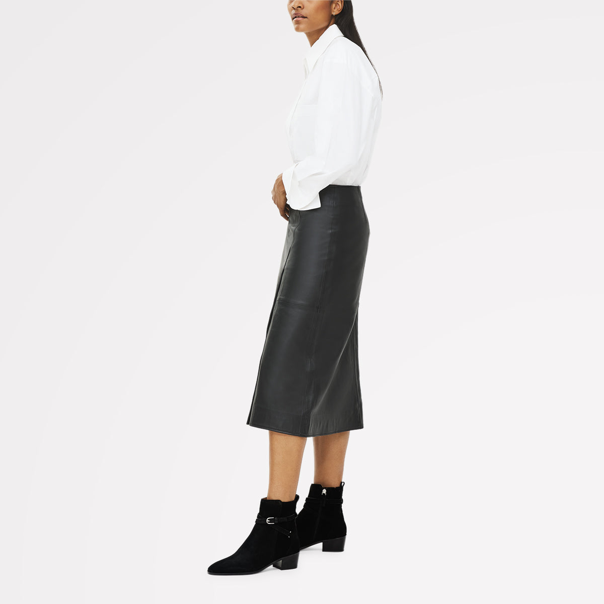 Acorn Walk Trim Jeans Boot Black - 112549